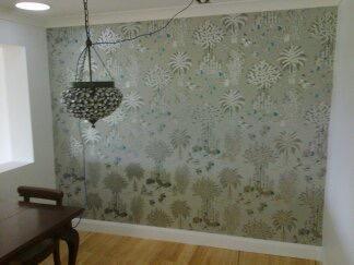 Green Wallpaper House Painting Toowoomba