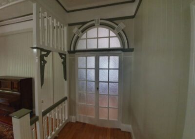 light green interior painting