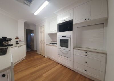 white interior painting