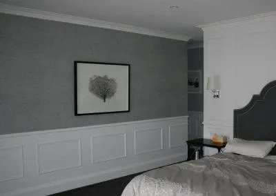 Grey Wall Bedroom House Painting Toowoomba
